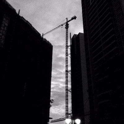 黑白模特