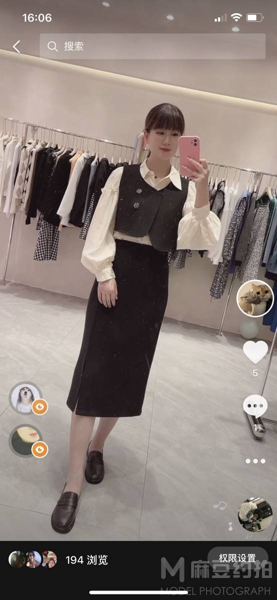 汉服模特