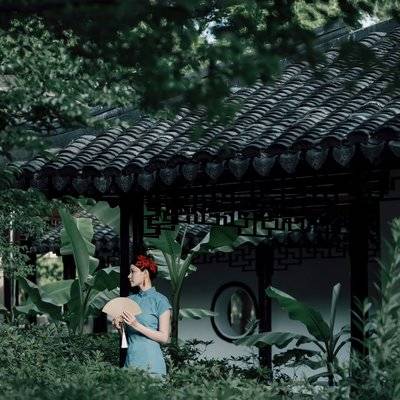旗袍模特