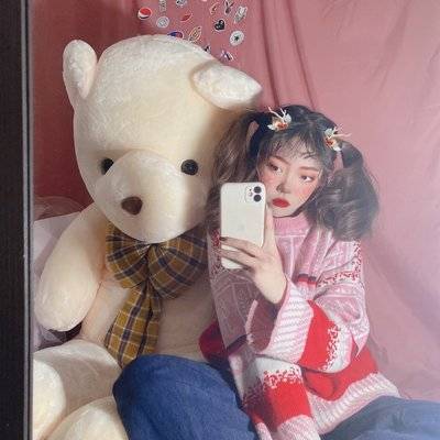 黑白模特