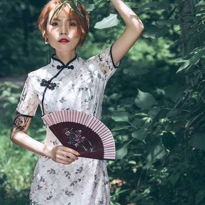 旗袍模特