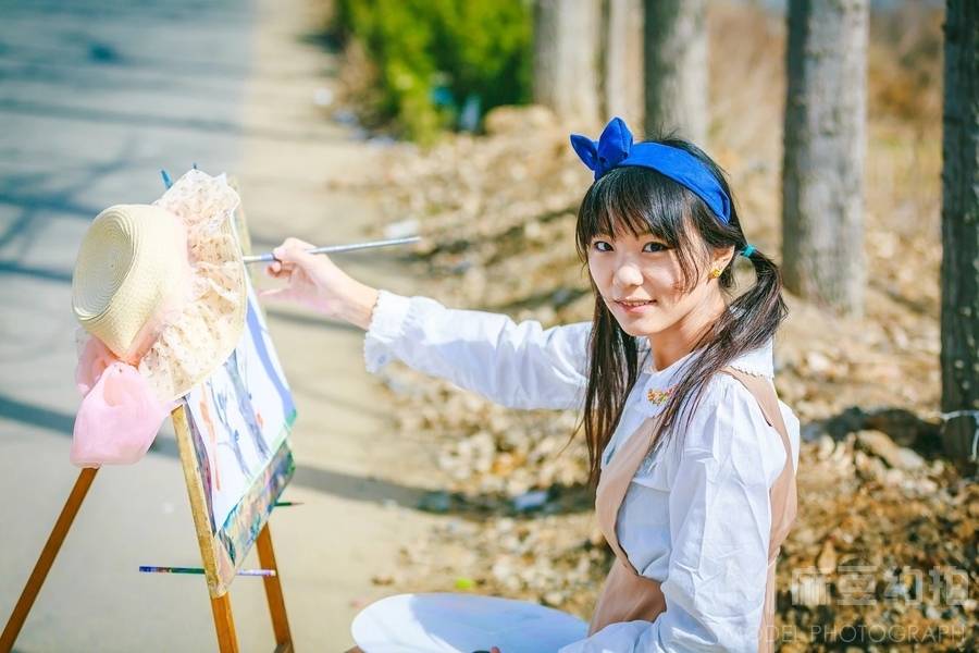 森系模特