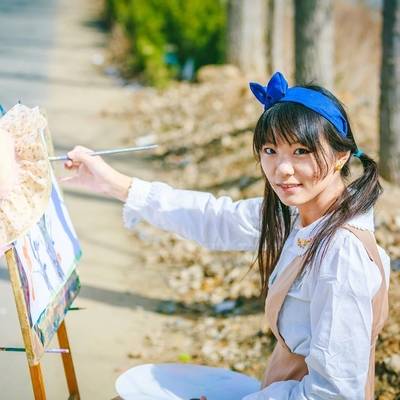 森系模特