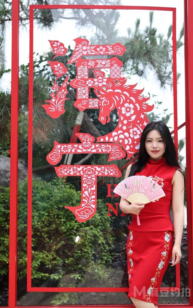森系模特