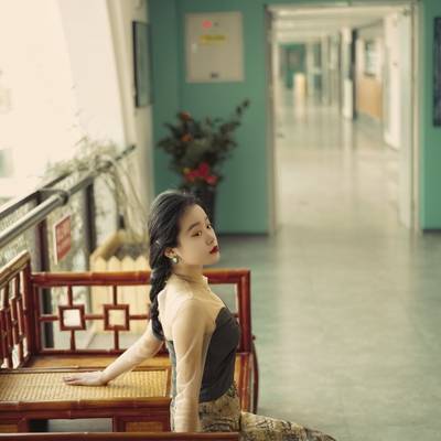 森系模特