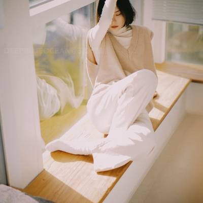 黑白模特
