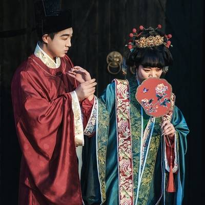情侣模特