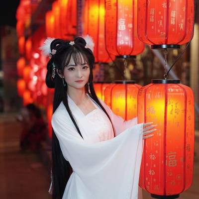 汉服模特