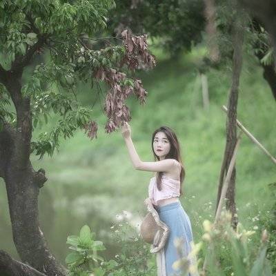 森系模特