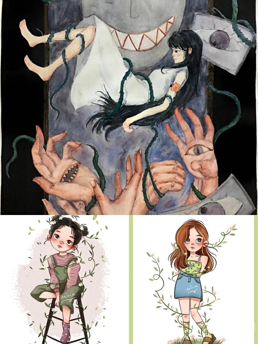 森系模特
