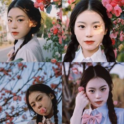 校园模特