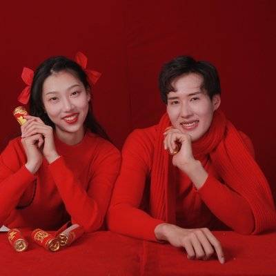 情侣模特