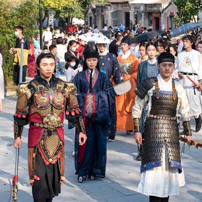汉服模特