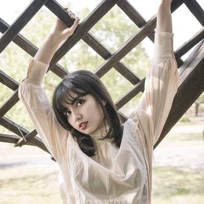 黑白模特