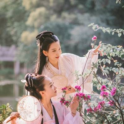 汉服模特