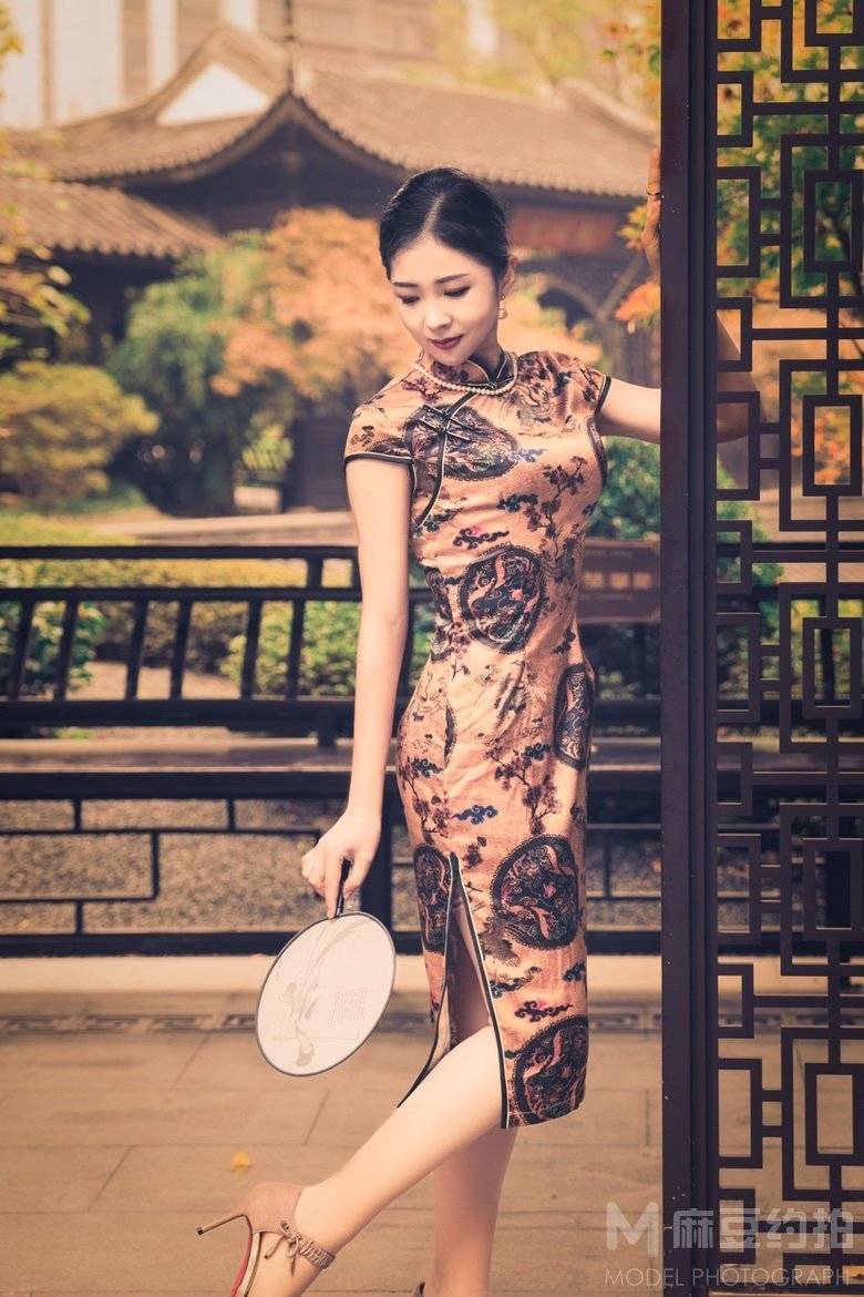 旗袍模特