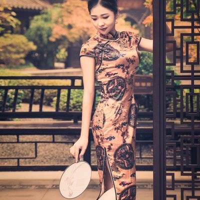 旗袍模特