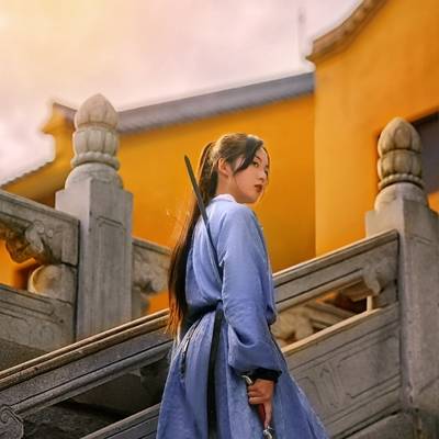 汉服模特