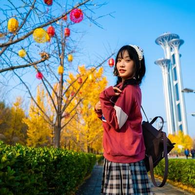 森系模特