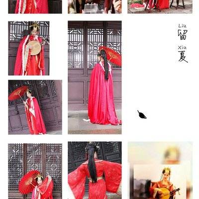 汉服模特