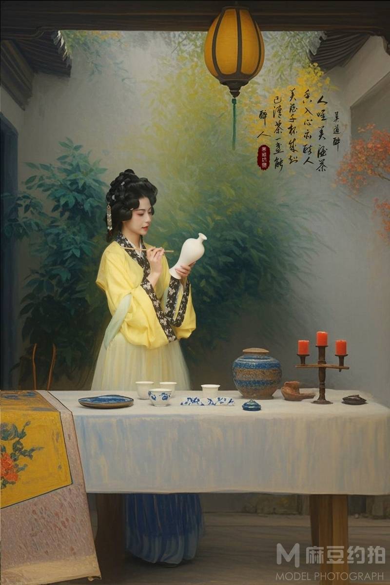 汉服模特