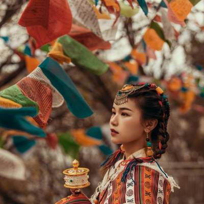 汉服模特