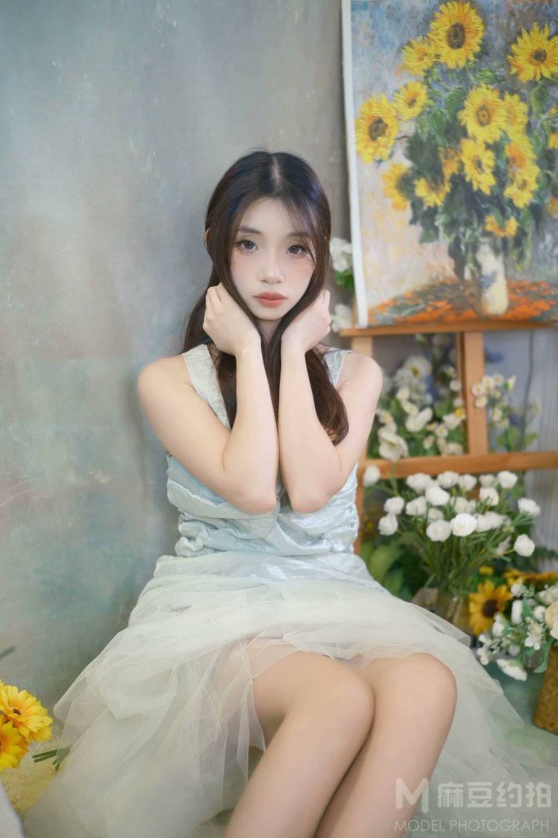 黑白模特
