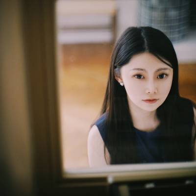 黑白模特