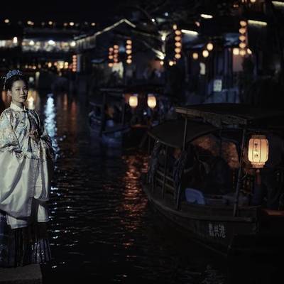 汉服模特