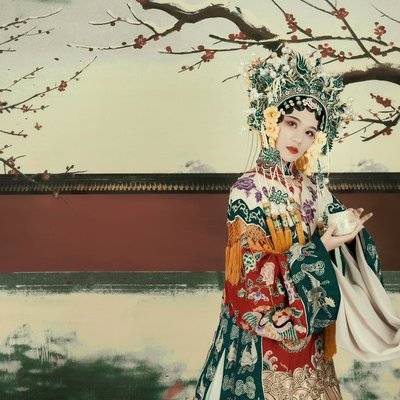 汉服模特