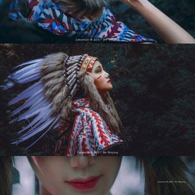 妆容模特
