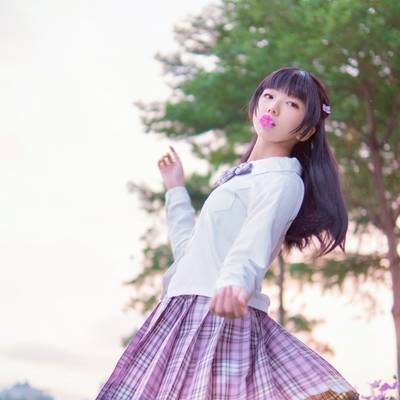 森系模特