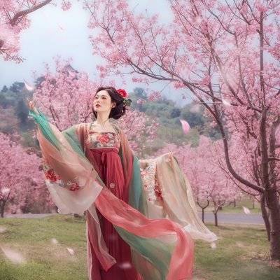 汉服模特