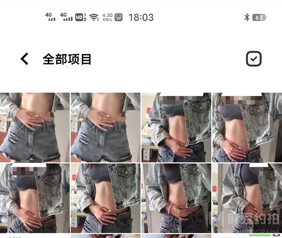 少女模特
