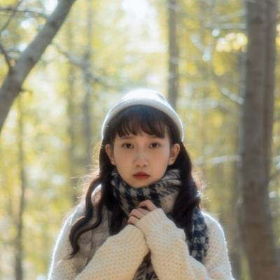 森系模特