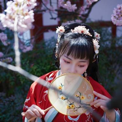 汉服模特