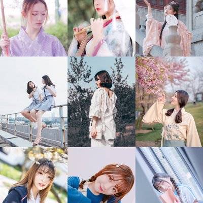 汉服模特