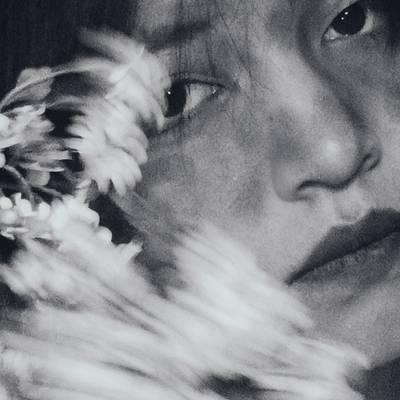 黑白模特