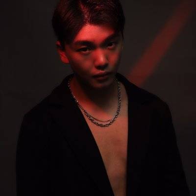 黑白模特
