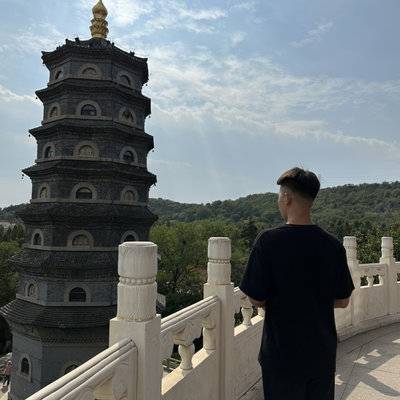 黑白模特