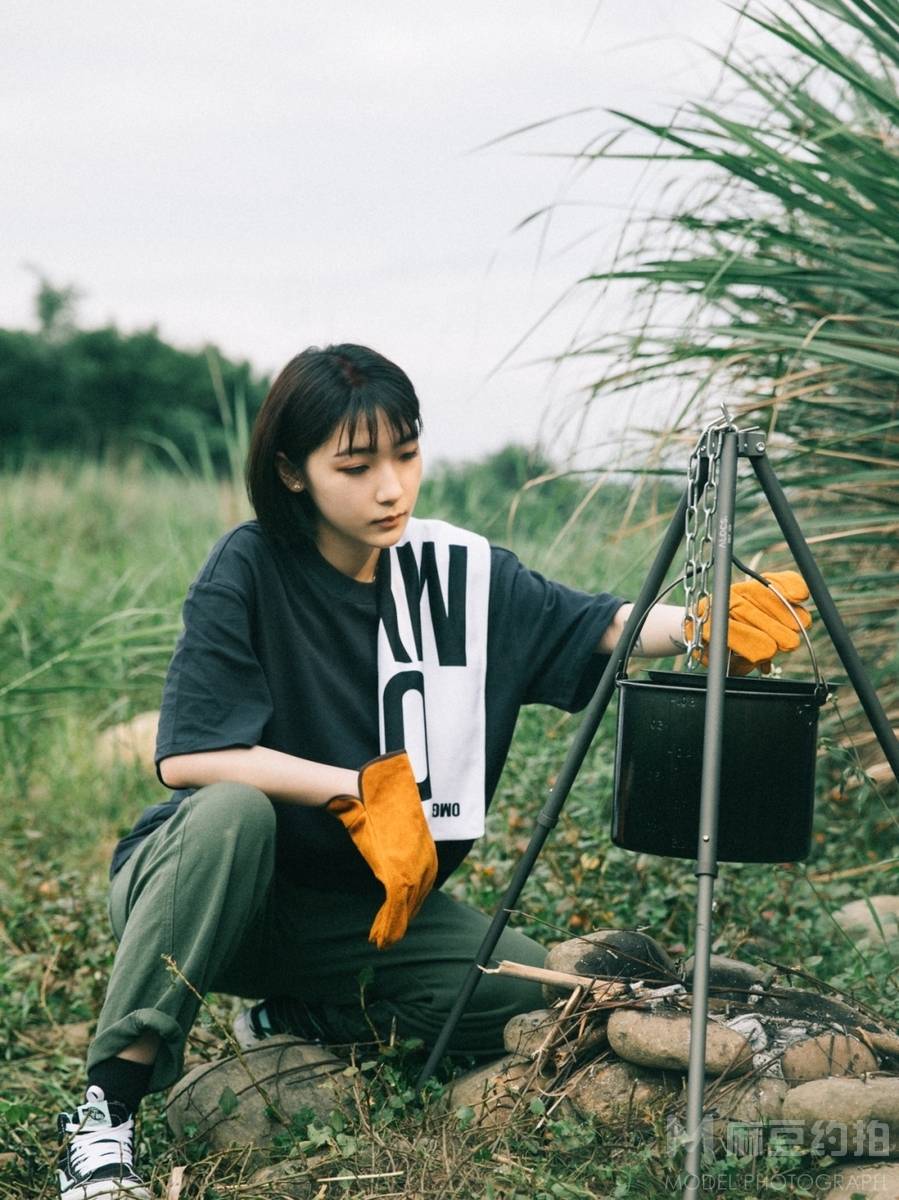 森系模特