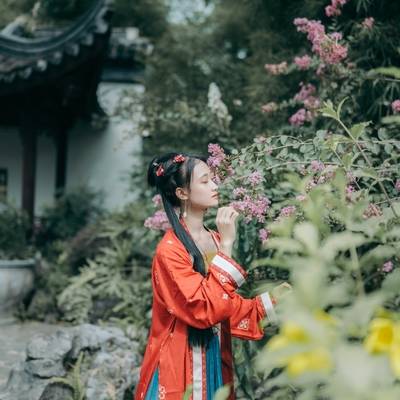 汉服模特