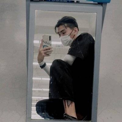 黑白模特