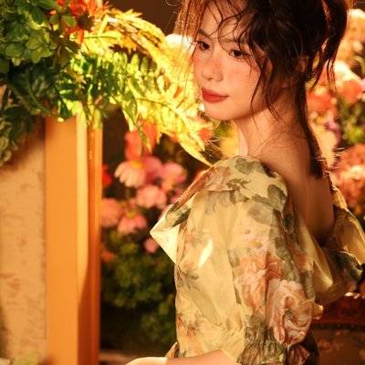 森系模特