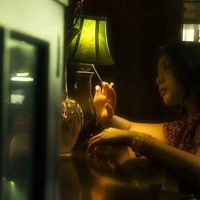 商务模特