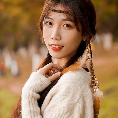 森系模特