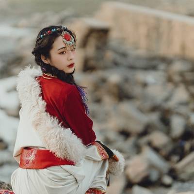 汉服模特