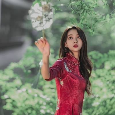 汉服模特
