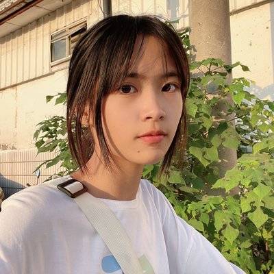 黑白模特