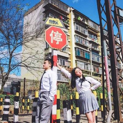情侣模特